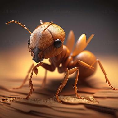 3D model Pheidole alacris (STL)